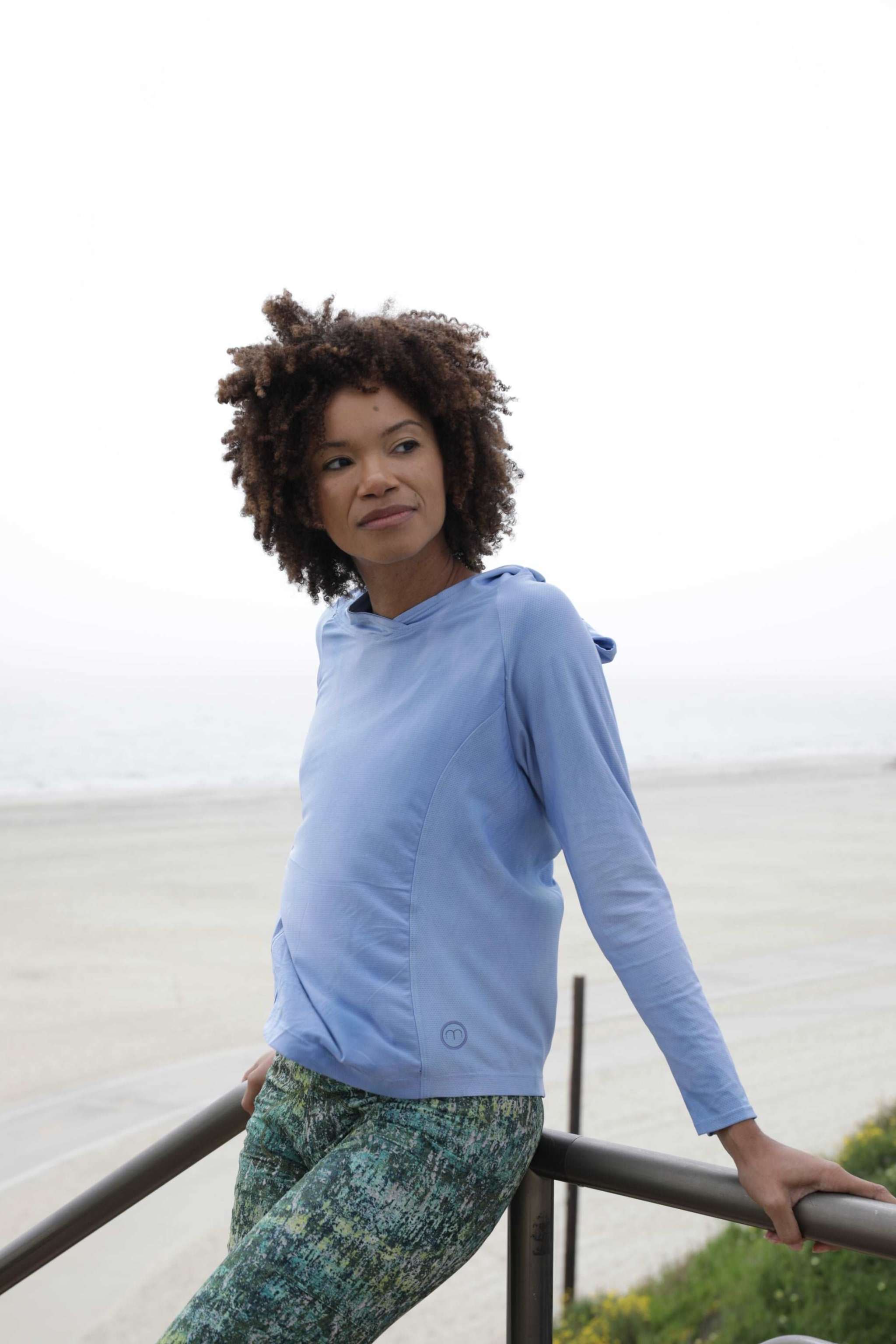 Women's cycling knickers in forest design with comfortable fit and Italian chamois.